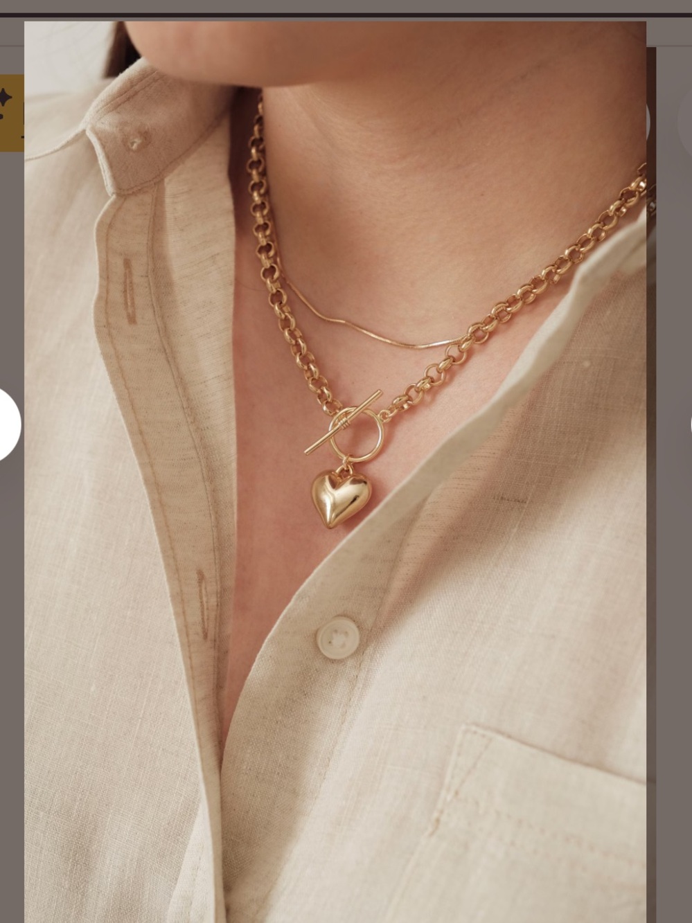 toggle ❤️ necklace